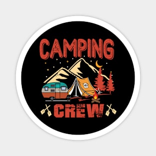 Camping Crew Magnet